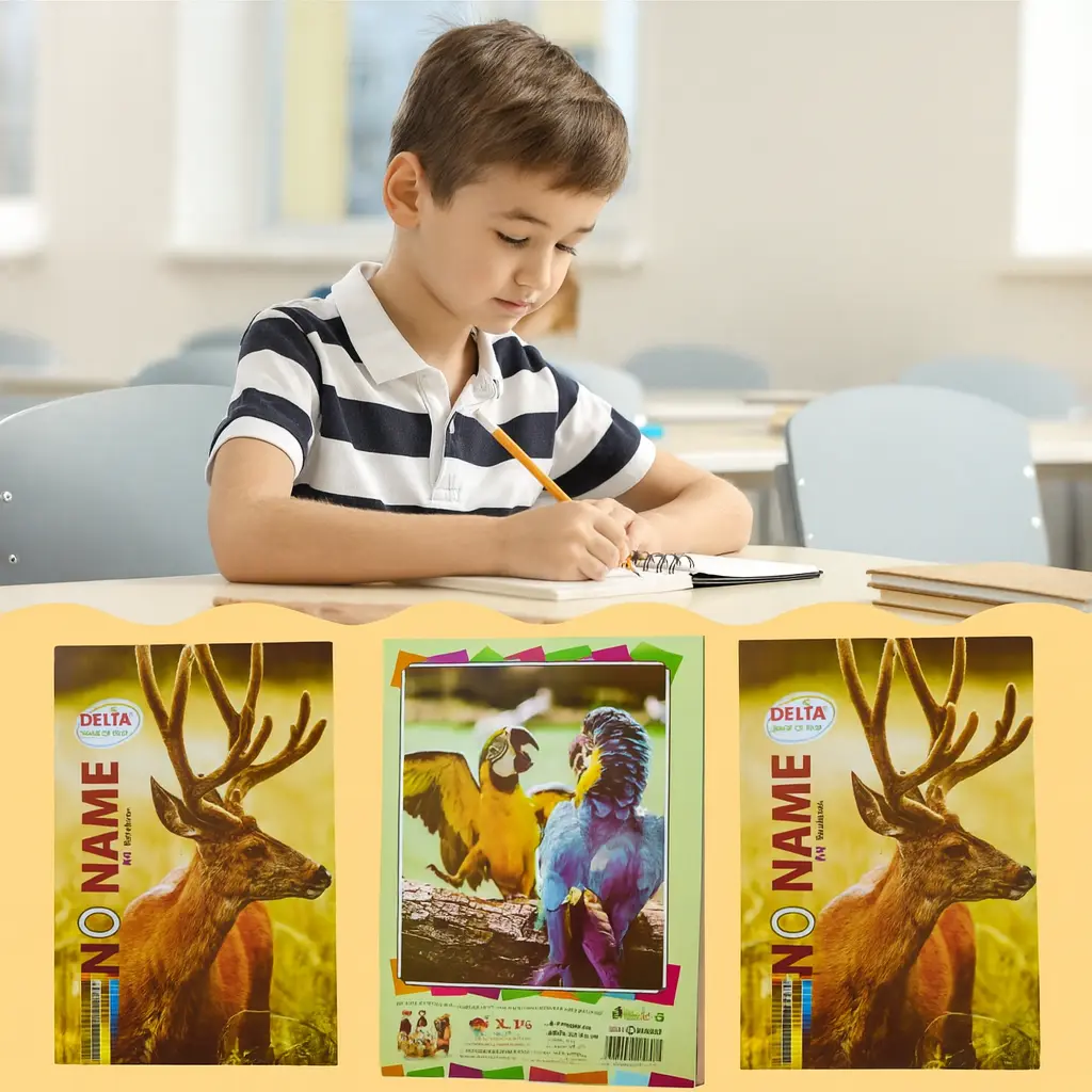 A4 Notebook - Pack of 3 - 392 Ruled Pages Each - Soft Cover - 21 x 29.5 cm - 58 GSM - Notebooks Combo Pack for Students & Professionals (4).webp