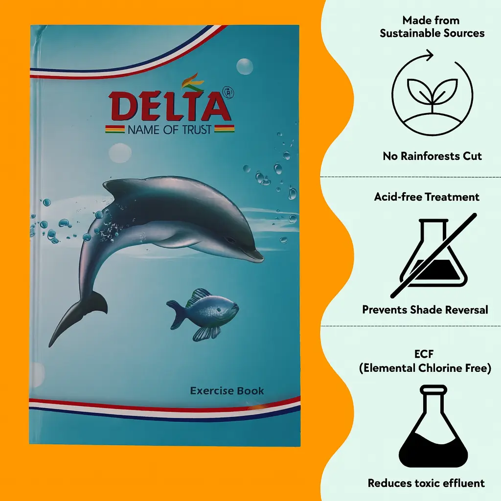 delta school notebook