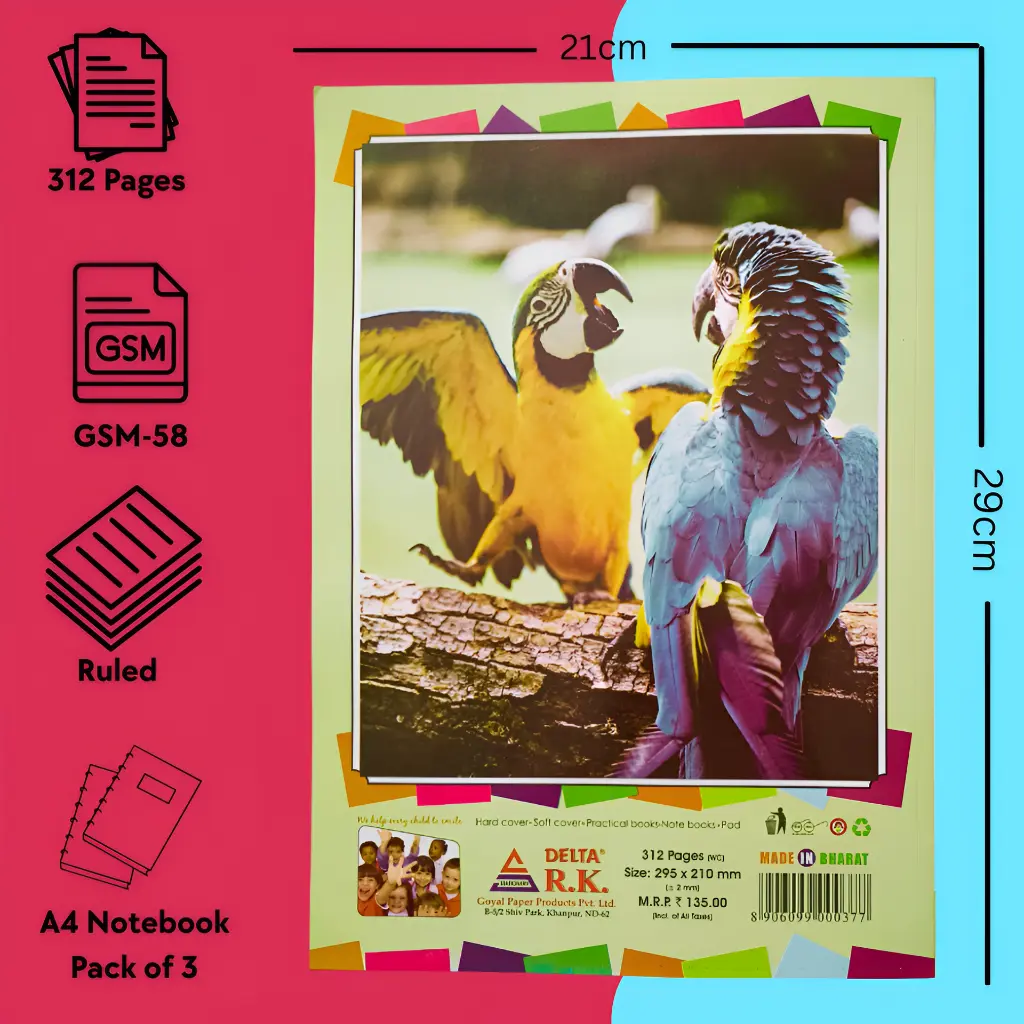 Delta - A4 Notebook - 312 Pg (5).webp