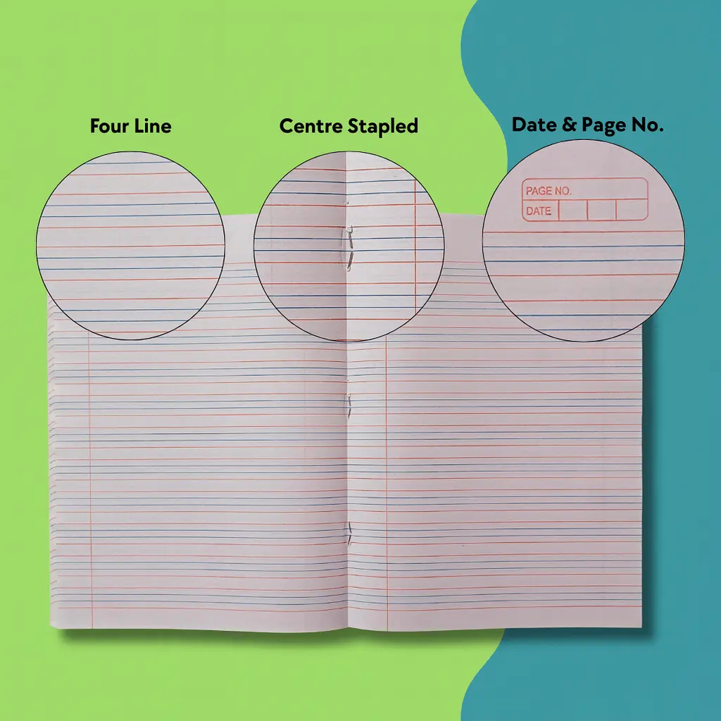 english writing notebook