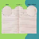 Single Line Notebook - Pack of 6 NoteBooks - 80 Ruled Pages - A5 Size - 18cm x 24 cm Approx - Soft Cover (4).webp