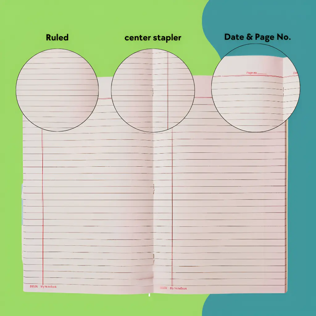 Regular Register - Pack of 6 - 144Pg