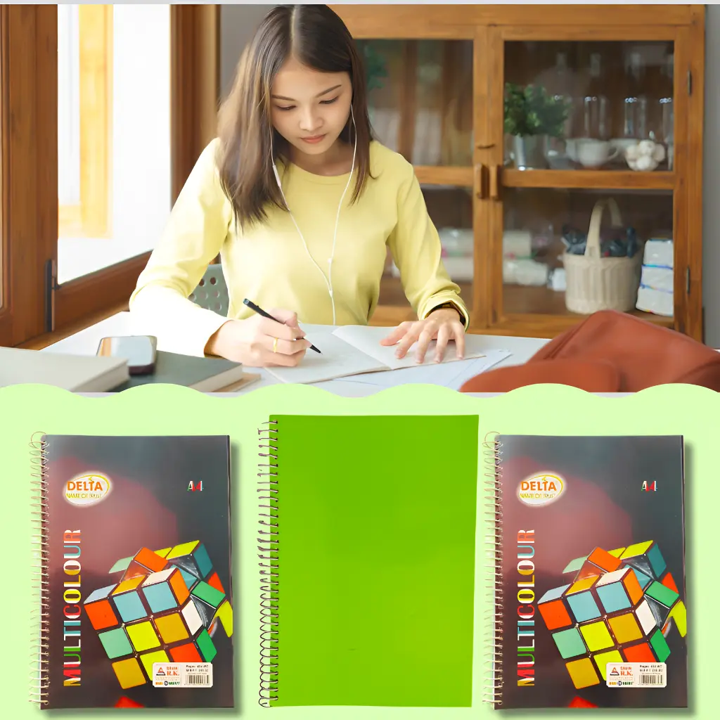 delta spiral notebook