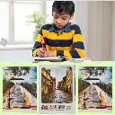 Delta A5 Notebook Combo Set – 10 Hindi Notebooks + 5 English Notebooks + 5 Math Notebooks – 84 Pages Each – Multi-color Pack of 20 (5).webp