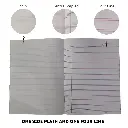 four line notebook