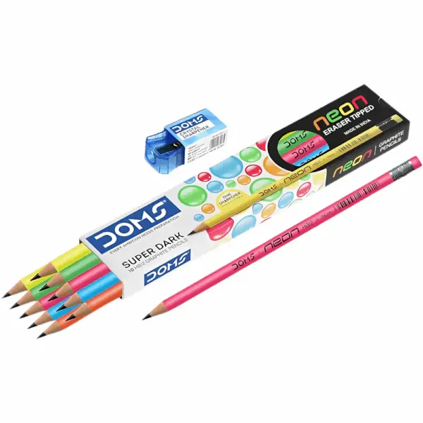 doms neon pencils