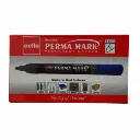 blue permanent marker