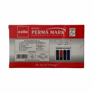 Cello Blue Permanent Markers – Pack of 10  Perma Mark (2).webp