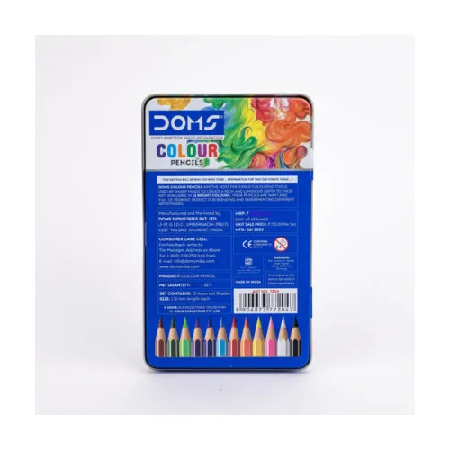DOMS Super Soft Colour Pencils – 12 Shades (2).webp