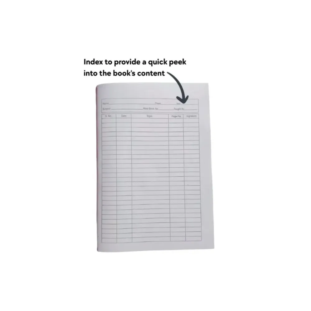 A4 notebook 120 pages