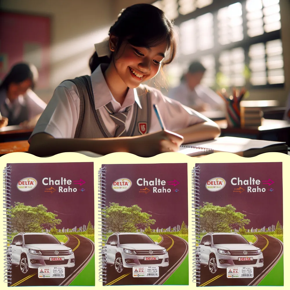 A4 Spiral Notebook - Pack of 5 - 400 Unruled Pages Each- Soft Cover  - Notebooks Combo Pack for Students (1).webp