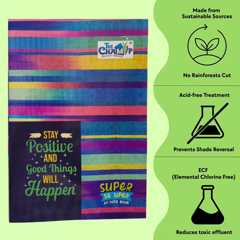 A4 notebook 120 pages