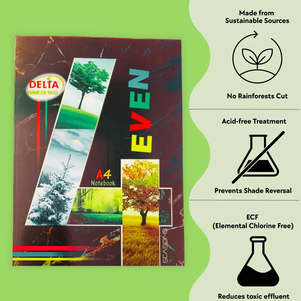 A4 Notebooks – Pack of 10 – 132Pg