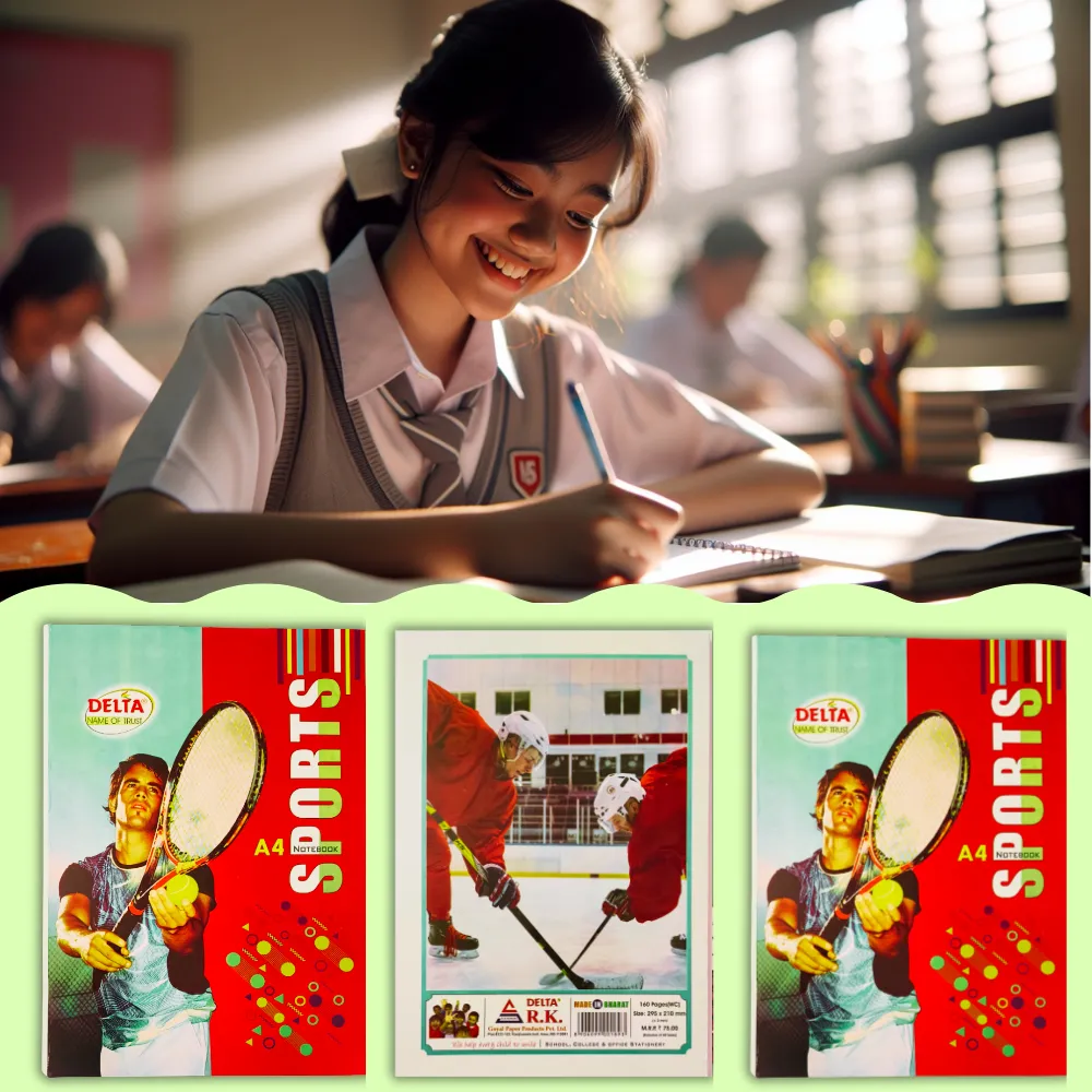 A4 Notebooks – Pack of 10 – 160Pg