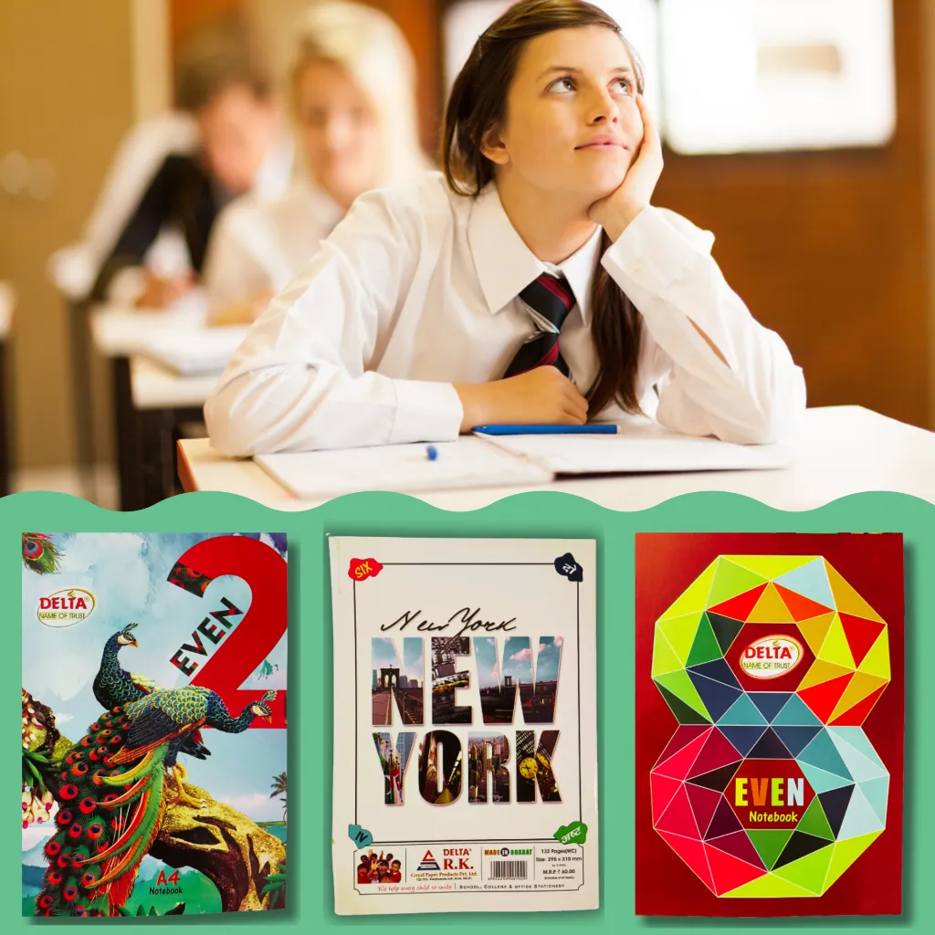 A4 Notebooks – Pack of 3 – 132Pg