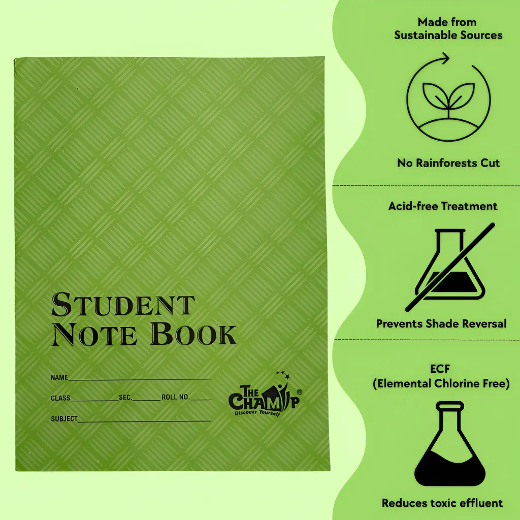 notebook pack of 6 soft cover 120 pages for students