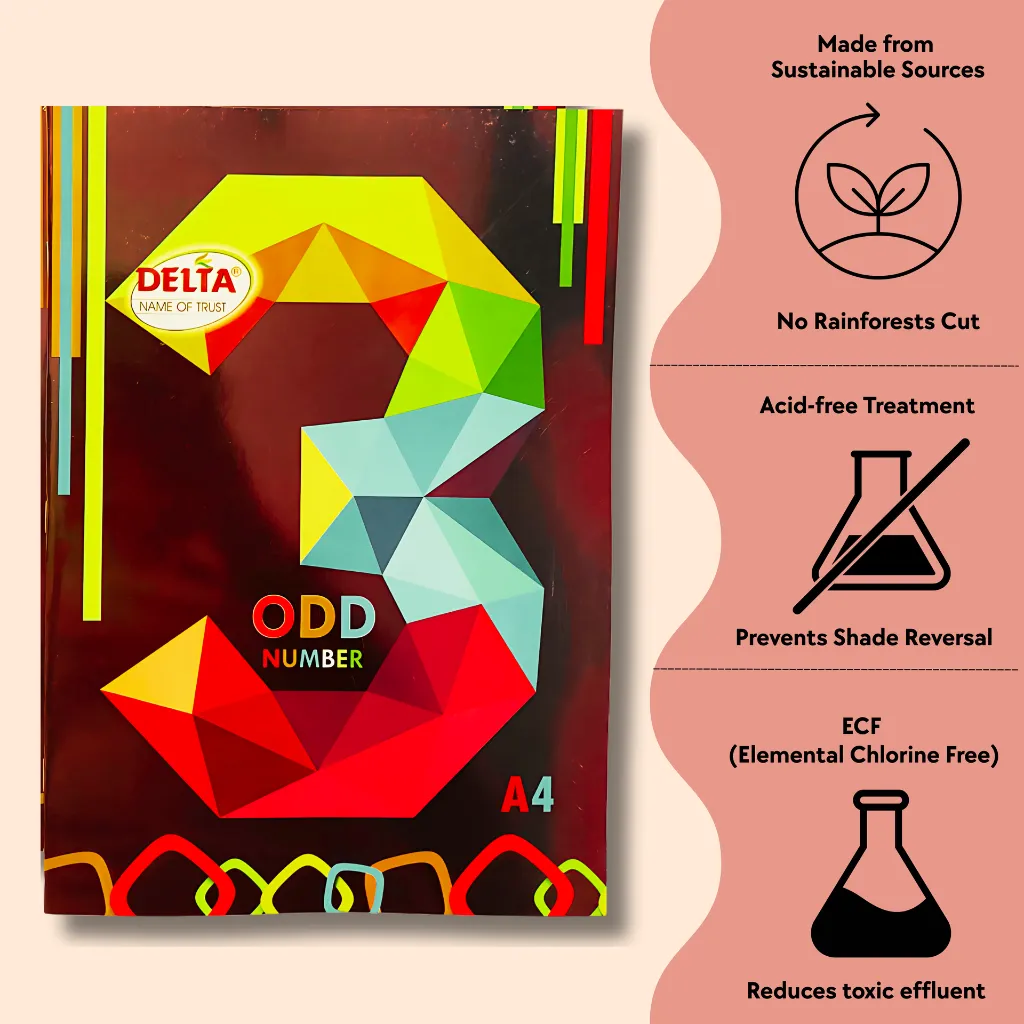 pack of 3 notebooks a4 212 ruled pages soft cover