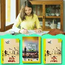 pack of 3 notebooks a4 220 ruled pages soft cover