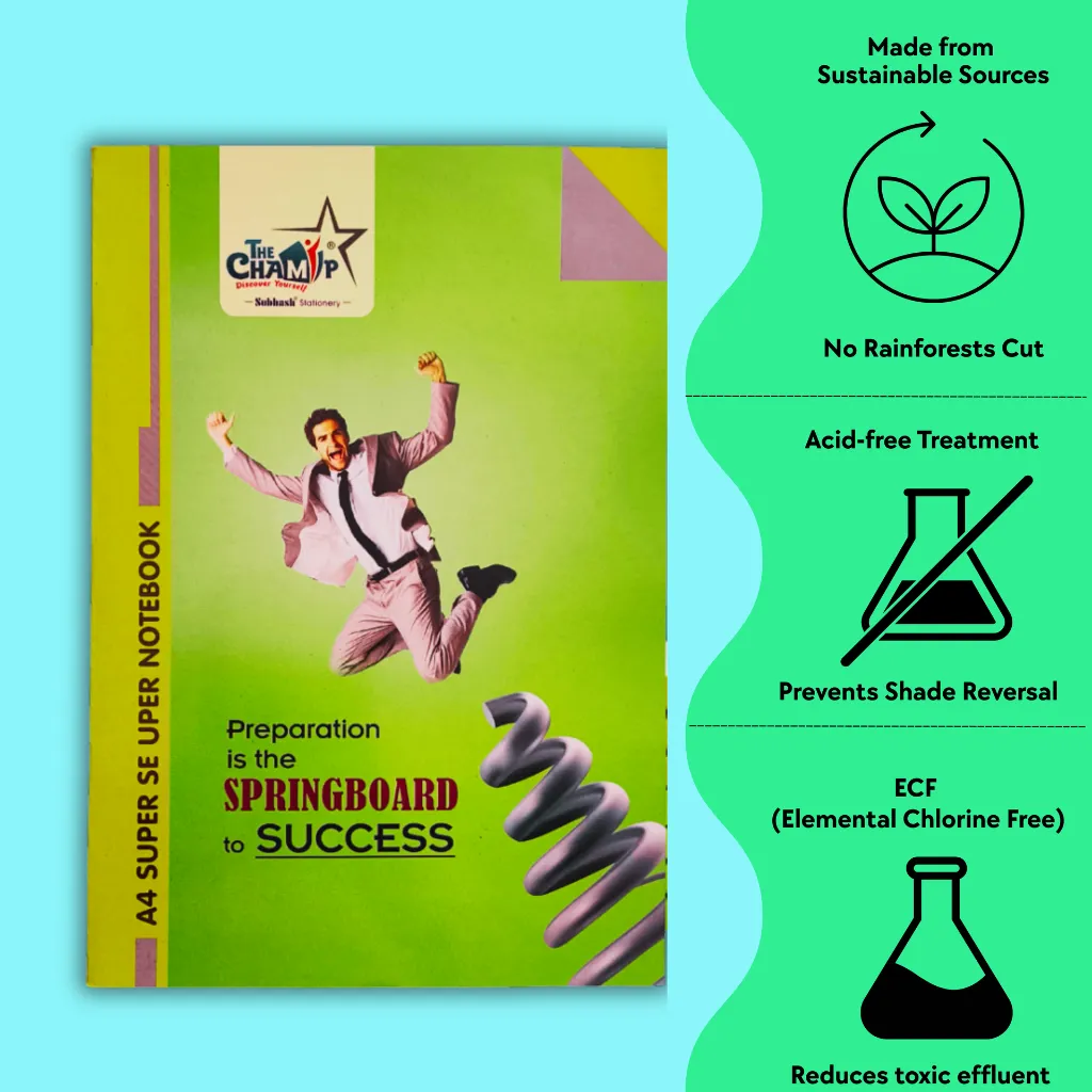 A4 Notebooks – Pack of 8 – 220Pg