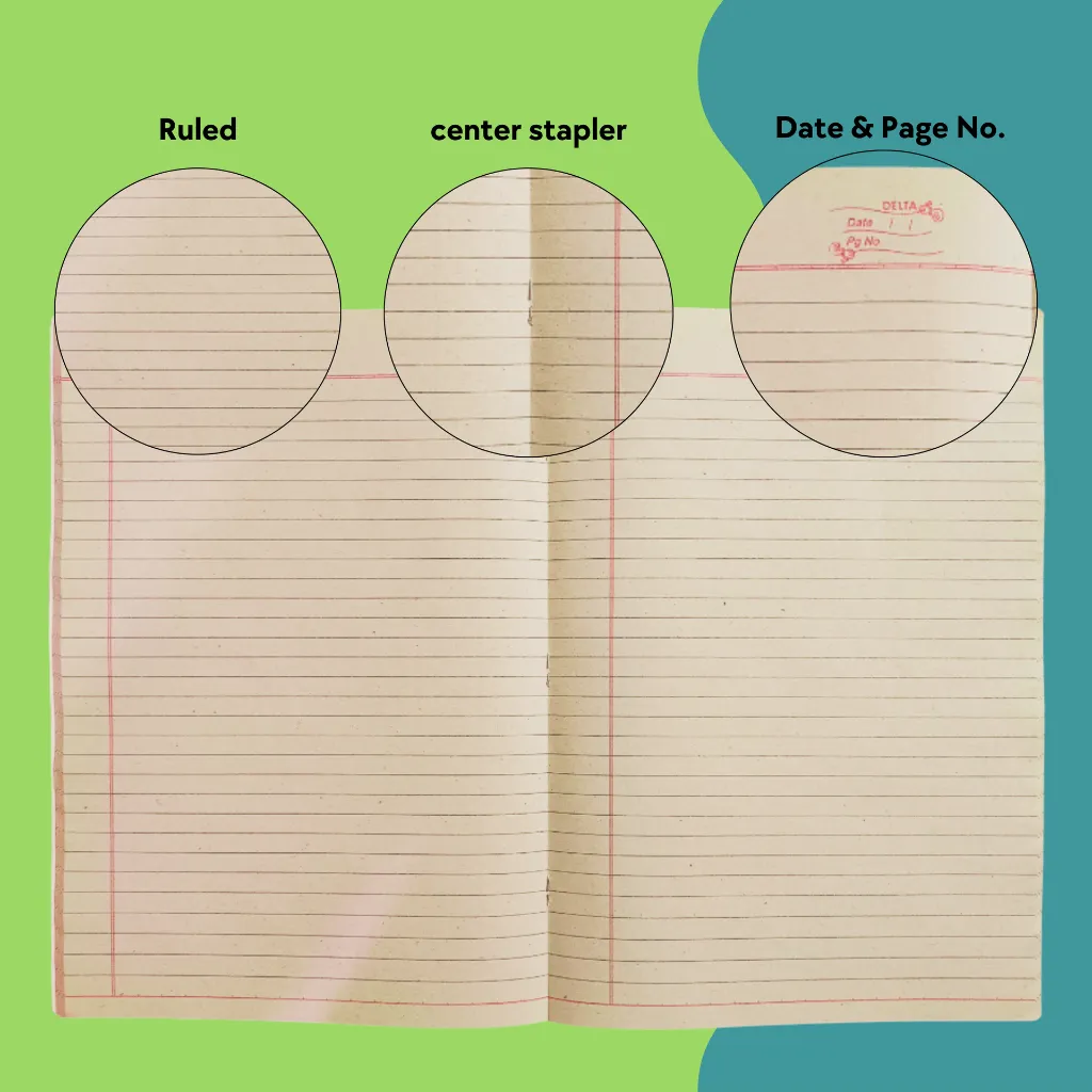 Delta rough notebook