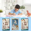 pack of 10 notebooks with 280 pages ruled soft cover