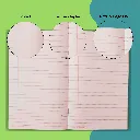 pack of 10 notebooks with 280 pages ruled soft cover