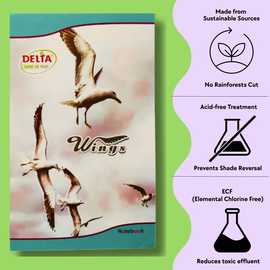 pack of 10 notebooks with 280 pages ruled soft cover