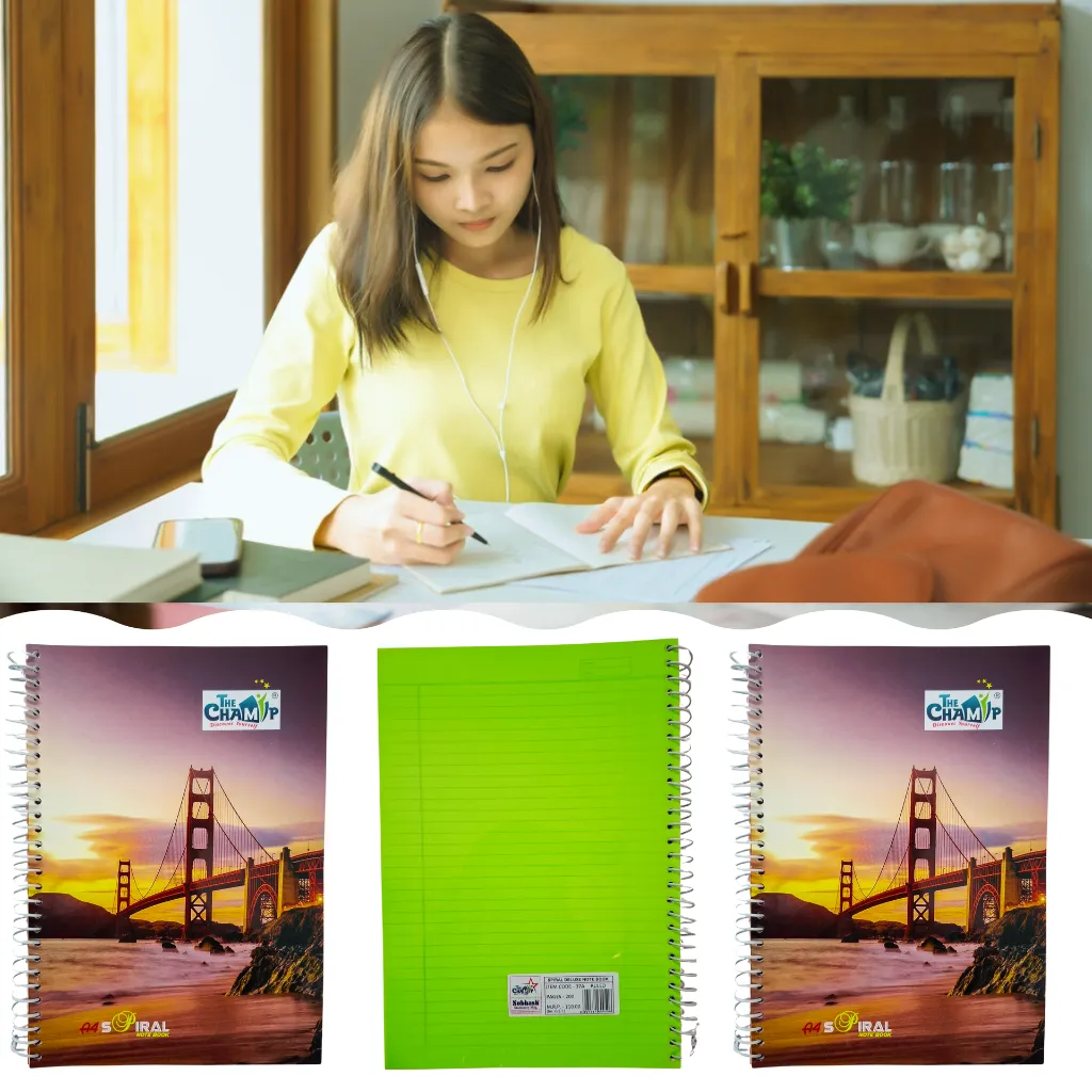 a4 spiral notebook
