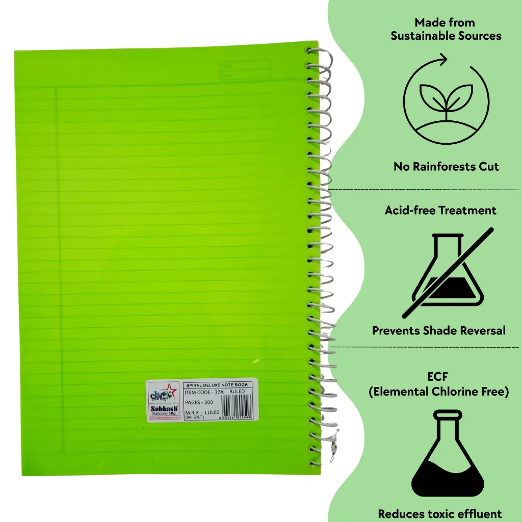 a4 spiral notebook