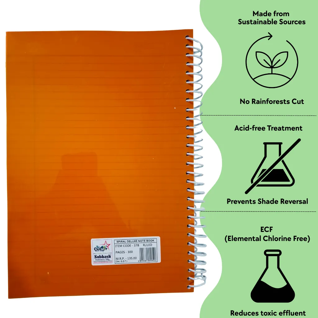 a4 spiral notebook