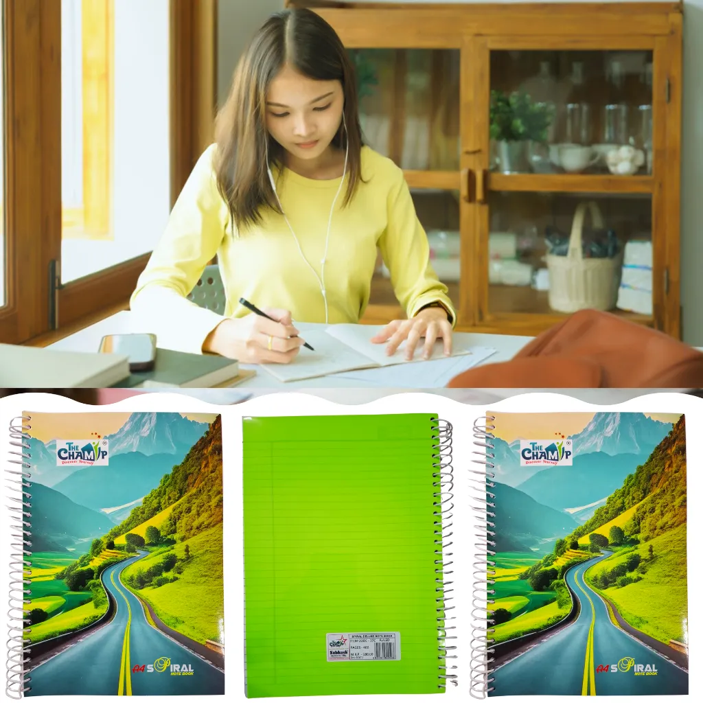 A4 Spiral Notebook - 400Pg - Pck 3 (5).webp