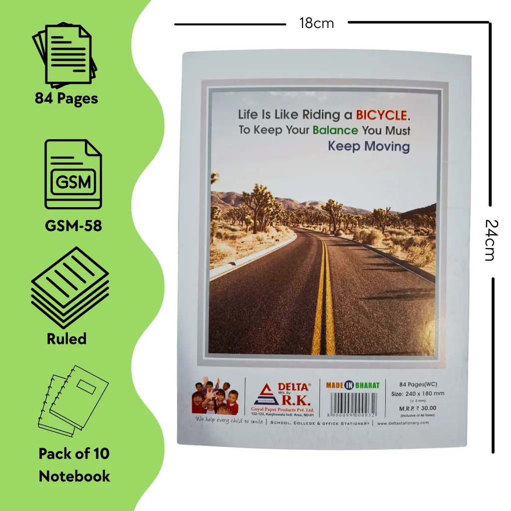 A5 Notebook - 84Pg - Pck 10 (2).webp