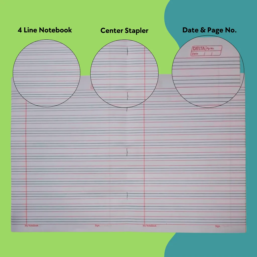 A5 English Notebook - 84Pg - Pck 10 (3).webp