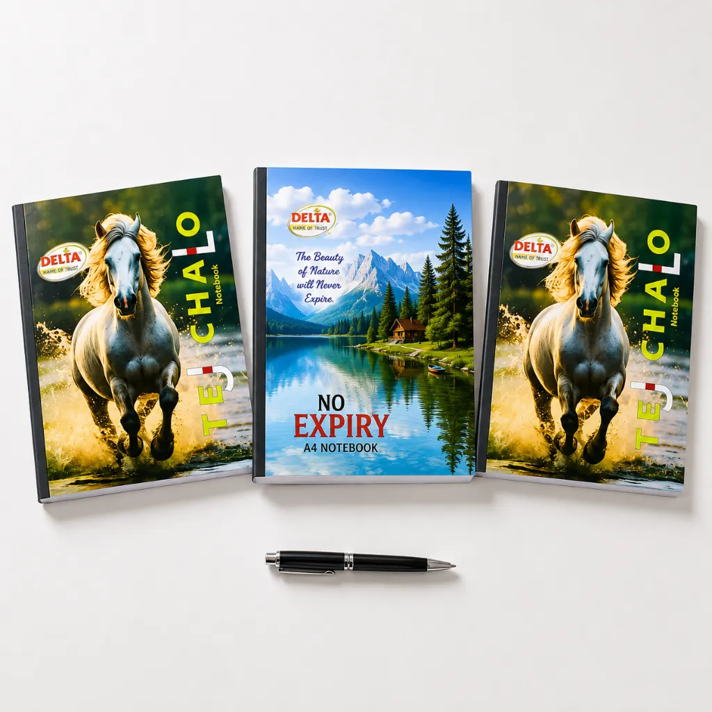 Delta 3-in-1 A5 Notebooks 144 Ruled Pages-6.webp
