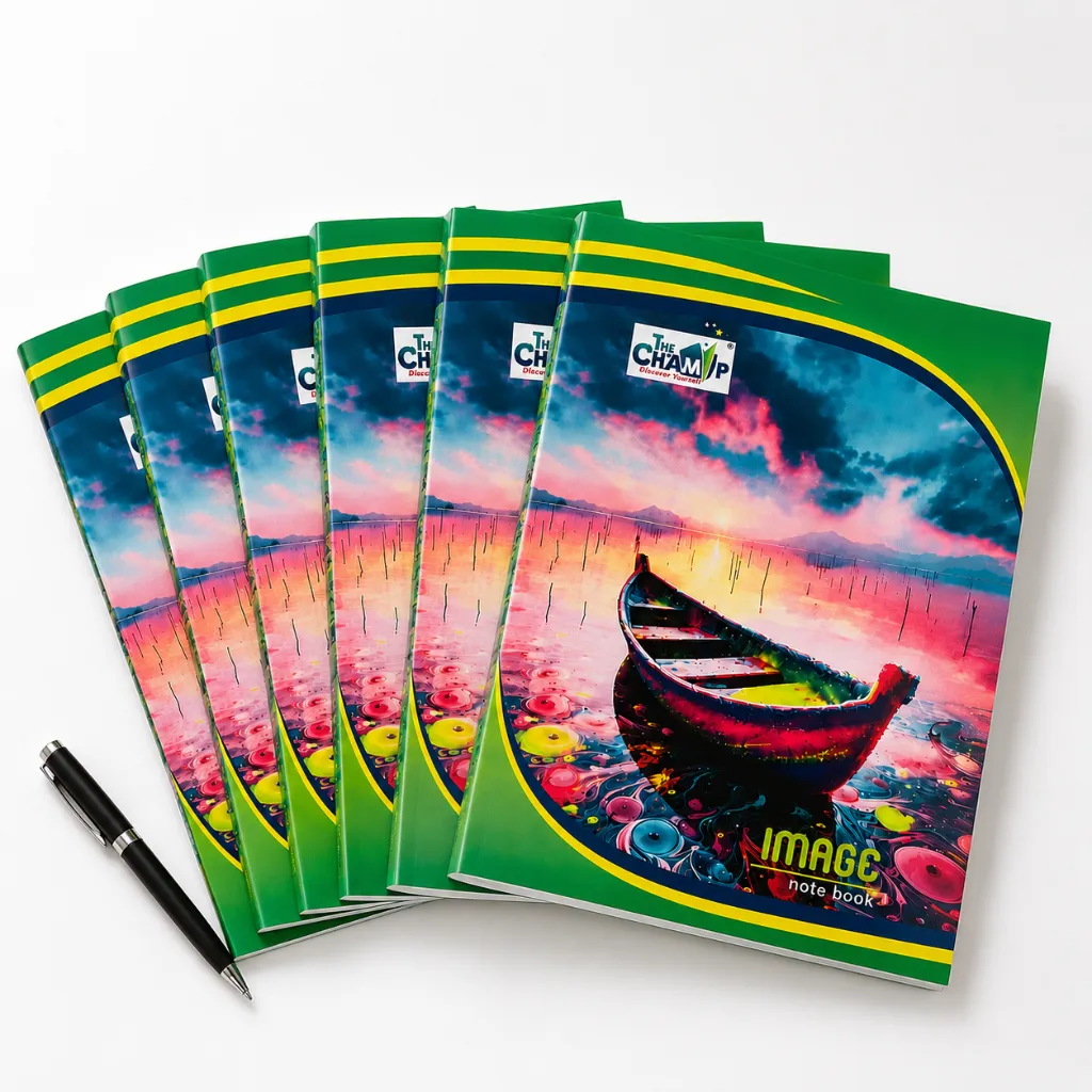 The Champ Notebook – Pack of 6 – 128 Ruled Pages-1.webp