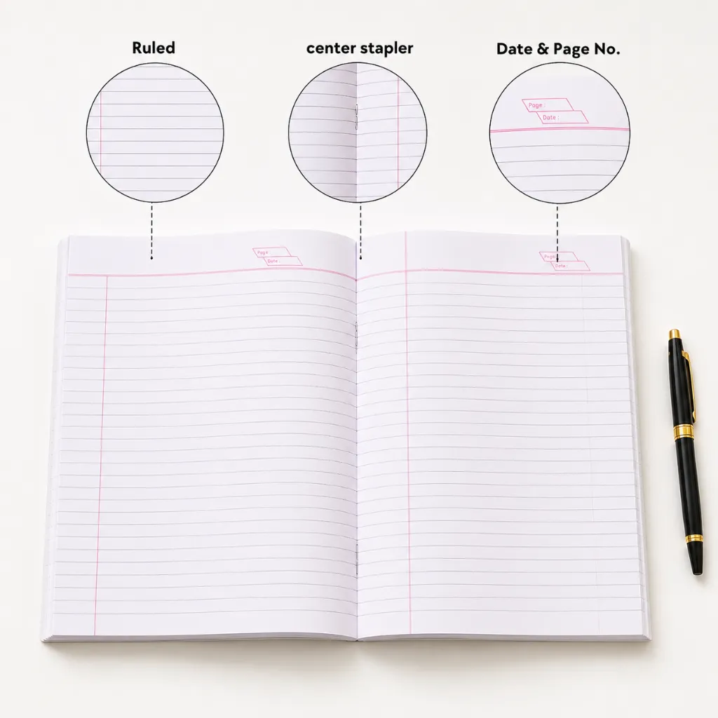 The Champ Notebook – Pack of 6 – 128 Ruled Pages-2.webp
