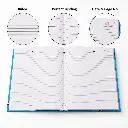 Big Size Long A4 Notebook – Hard Cover Pack of 6 – 528 Ruled Pages-2.webp