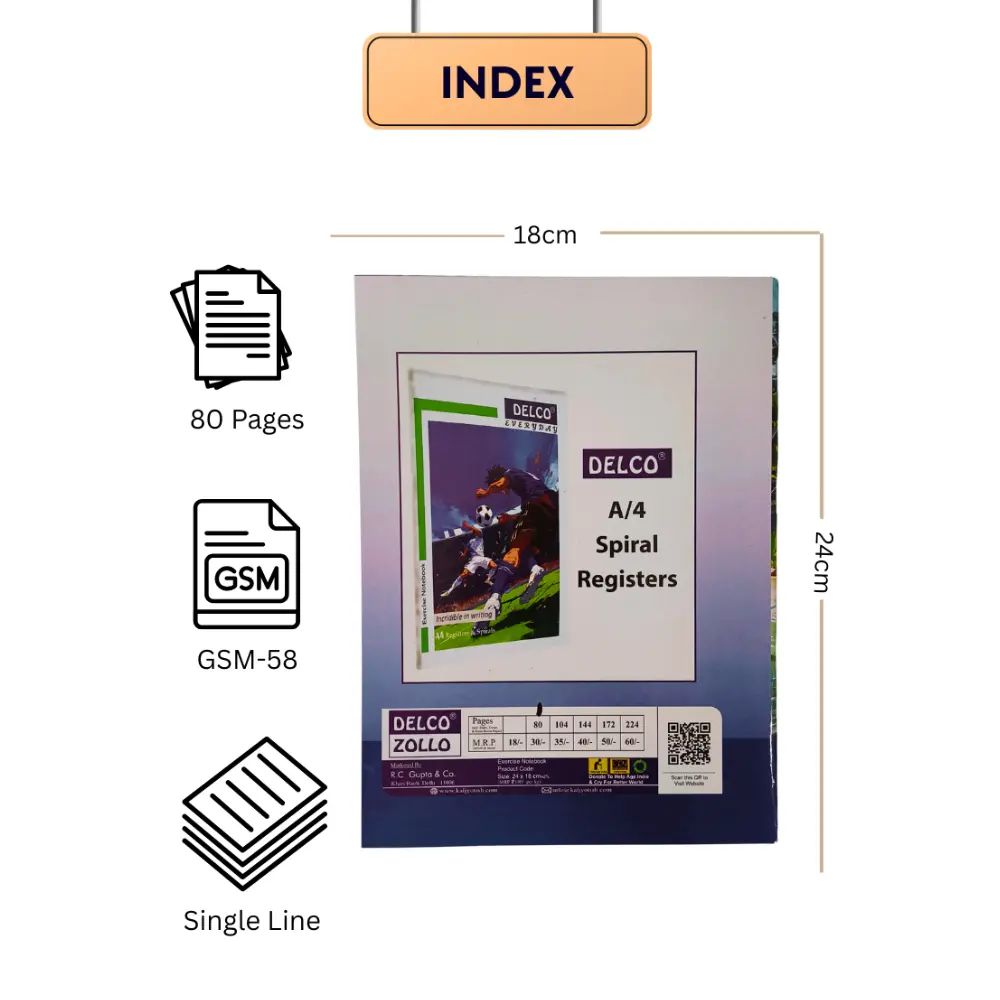 delco a5 notebook pack of 12 80 pages soft cover