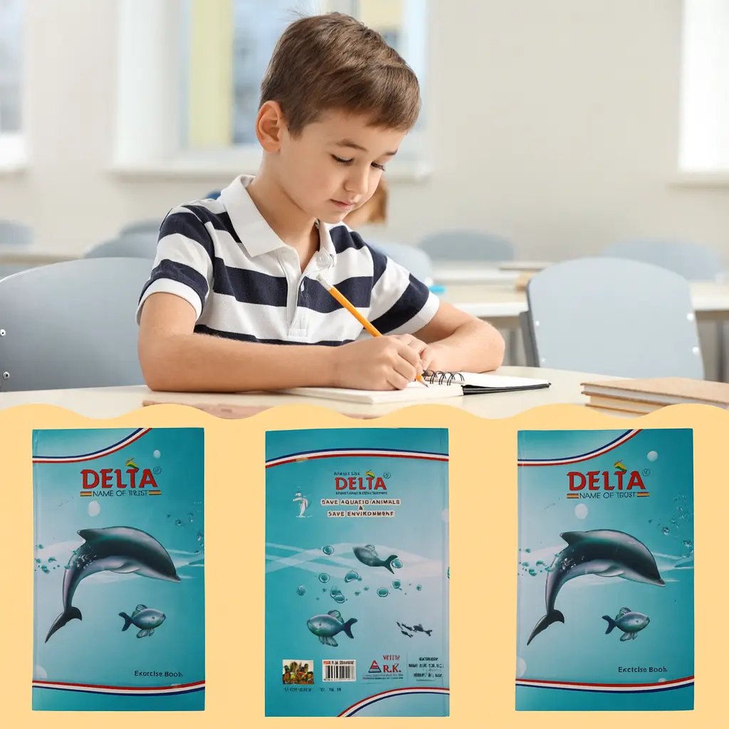 delta a4 notebook 528 pages hard cover big size