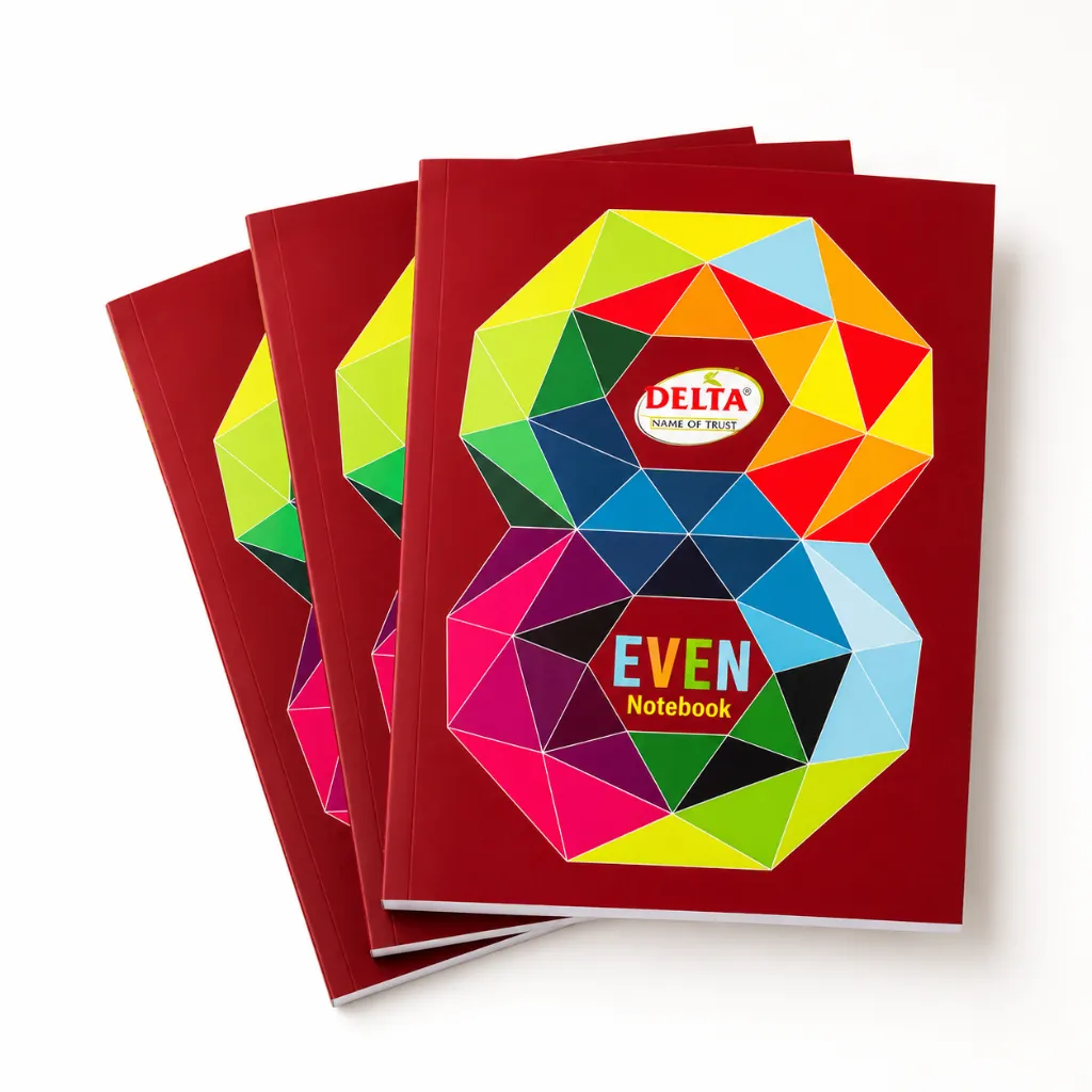 Delta A4 Notebook – Pack of 3 – 132 Ruled Pages-1.webp