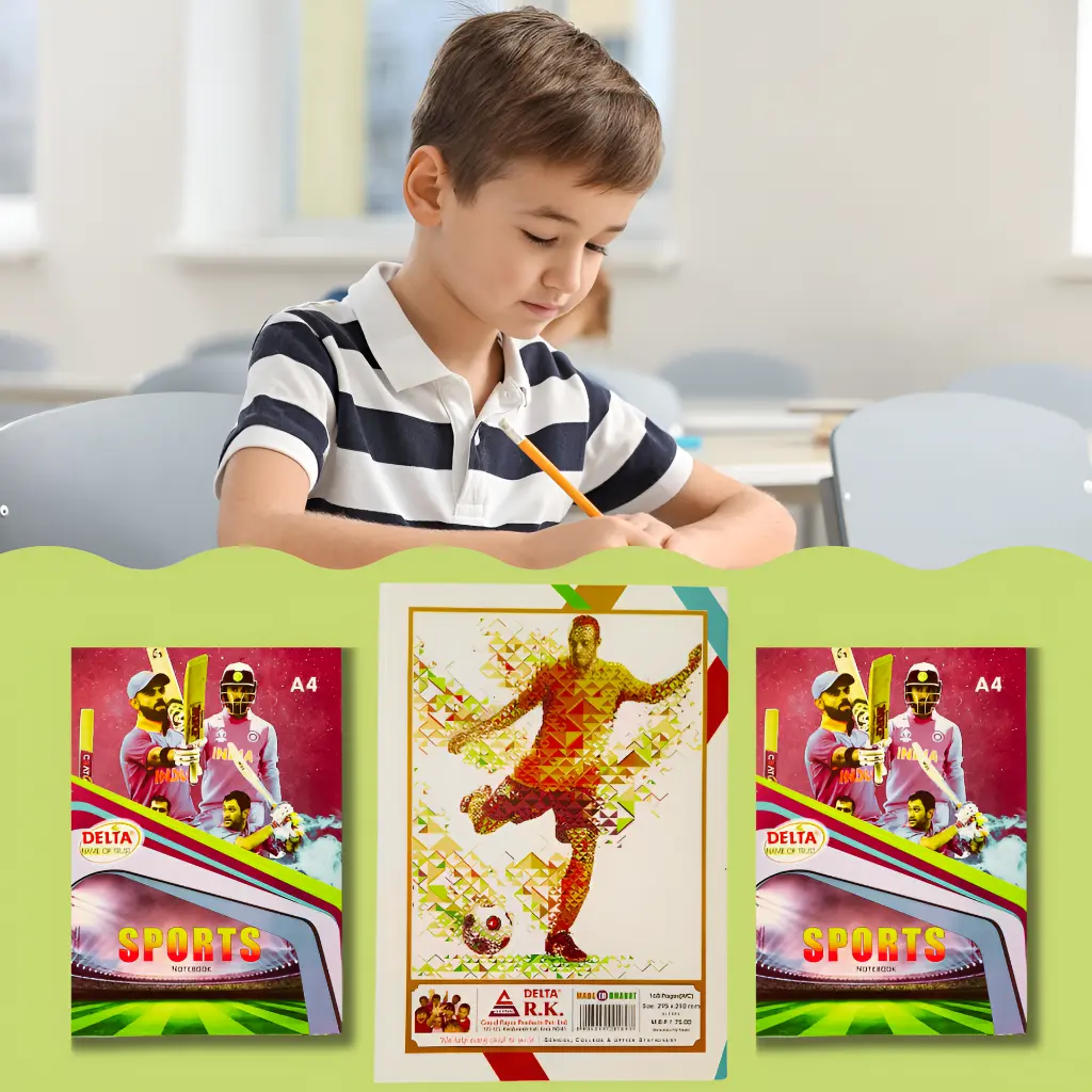 a4 notebook pack of 3 160 pages ruled soft cover