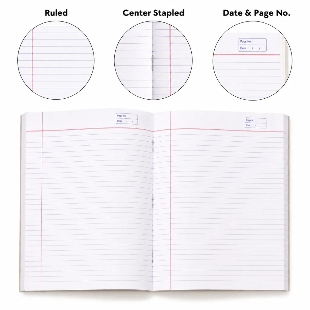 Champ A4 Notebook – Pack of 3 – 220 Ruled Pages-2.webp