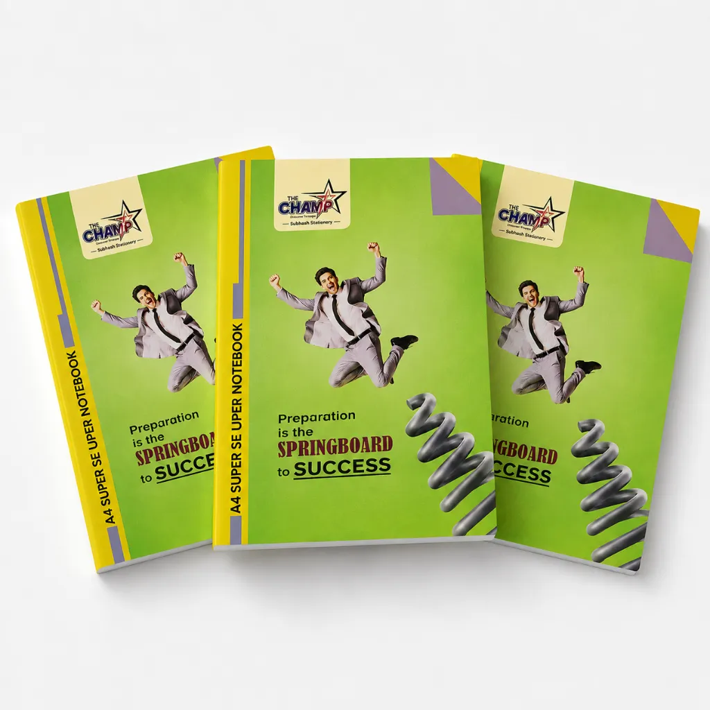 The Champ A4 Notebook Pack of 8 – 220 Ruled Pages-4.webp