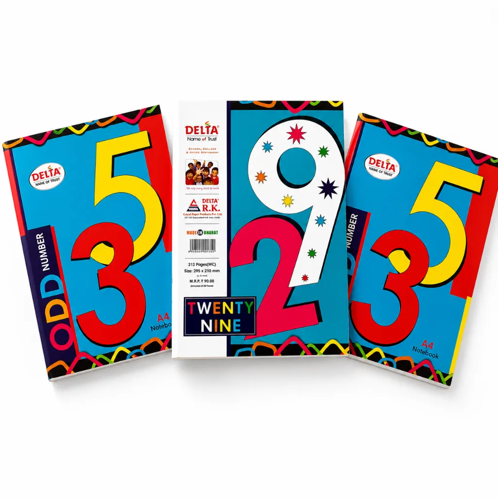 Delta A4 Notebook Pack of 6 – 212 Ruled Pages-5.webp