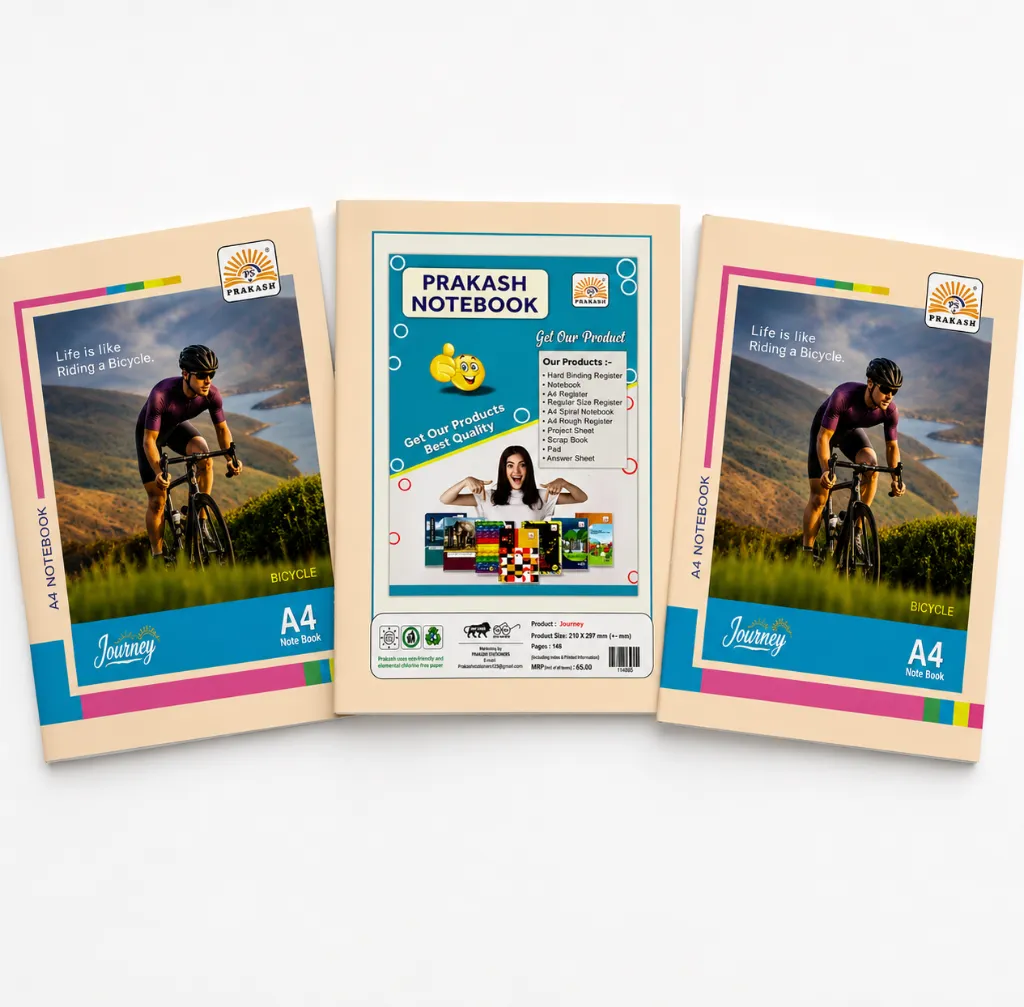 Prakash A4 Notebook Pack of 6 – 148 Ruled Pages-4.webp