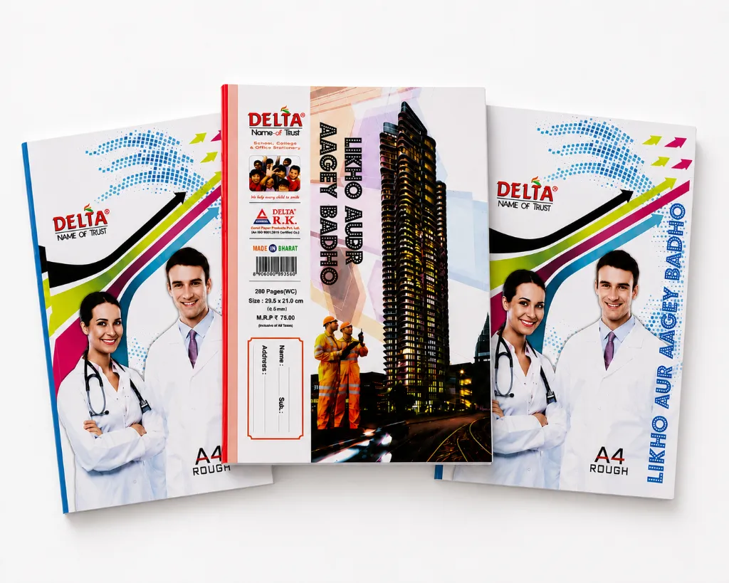 Delta A4 Rough Notebook Pack of 3 – 280 Ruled Pages-4.webp