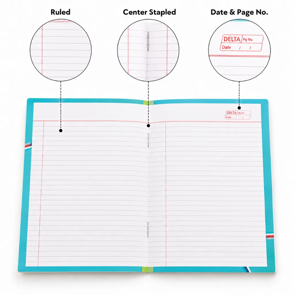 Delta Fish School Notebook  Pack of 4  (3).webp