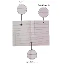 pack of 10 notebooks a5 single line 84 ruled pages