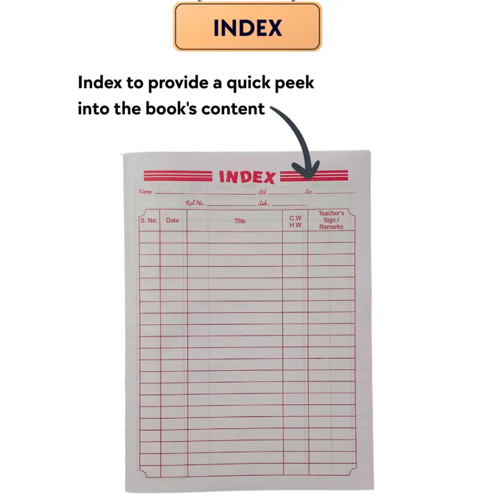 A5 Notebook – Pack of 5 – 144 Pg