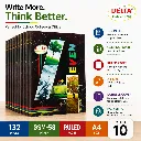 Delta A4 Notebook Pack of 10 – 132 Ruled Pages (3).webp